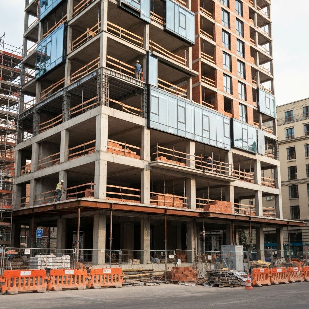 بناء مجمع صناعي